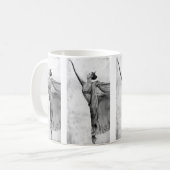 Graphite Ballerina Dancer Ballet Koffiemok (Voorkant links)