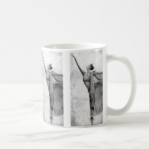 Graphite Ballerina Dancer Ballet Koffiemok