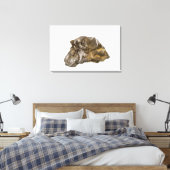 Graphite, Danville, Vermont, Verenigde Staten Canvas Afdruk (Insitu (Slaapkamer))