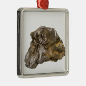 Graphite, Danville, Vermont, Verenigde Staten Metalen Ornament (Rechts)