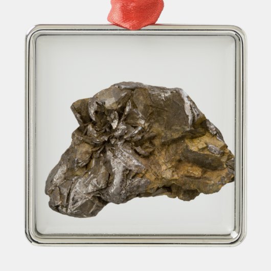 Graphite, Danville, Vermont, Verenigde Staten Metalen Ornament (Voorkant)