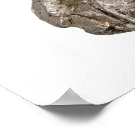 Graphite, Danville, Vermont, Verenigde Staten Poster (Hoek)