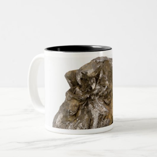 Graphite, Danville, Vermont, Verenigde Staten Tweekleurige Koffiemok (Voorkant links)