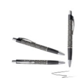 Graphite Geometry Luxe Tie Pen