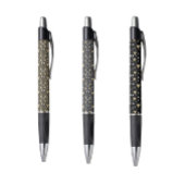 Graphite Geometry Luxe Tie Pen