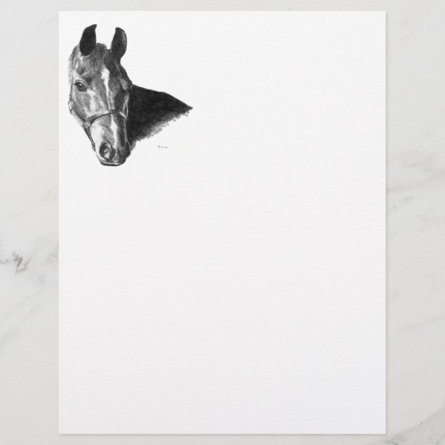 Graphite Horse Head (Voorkant)