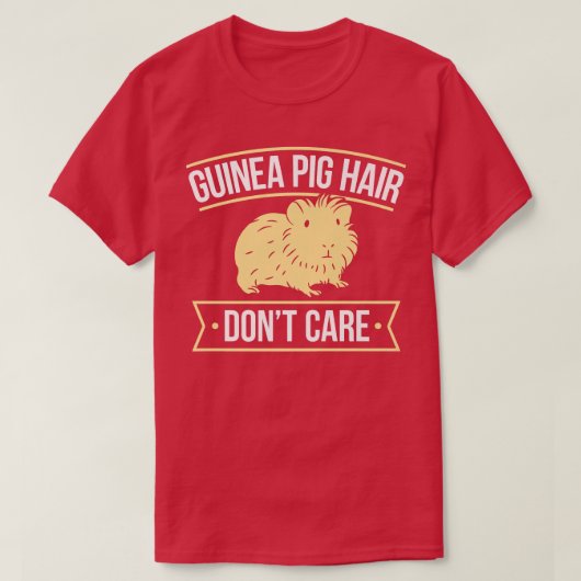 Grapige cavia haar cavia t-shirt (Design voorkant)