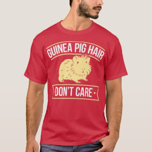 Grapige cavia haar cavia t-shirt