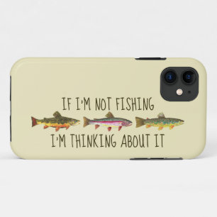 Grapige Forelvliegvisser Angler Case-Mate iPhone Case
