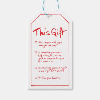 Grapige Handgeschreven Cadeaubijsluiter Cadeaulabel