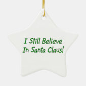 Grapige Kerstversiering Keramisch Ornament (Achterkant)