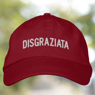 Grapige Siciliaanse Italiaanse Gezegde Geborduurde Pet