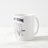 Grapjas bot koffiemok (Voorkant rechts)
