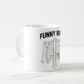Grapjas bot koffiemok (Voorkant links)