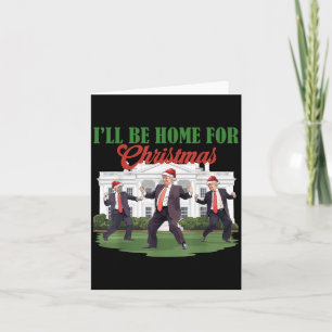 Grapjas Funny Humoristische Trump Ik Kom Met Kerst Kaart