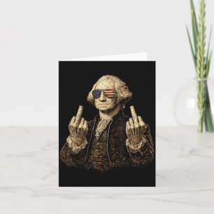 Grapjas Grappige Founding Father Kaart