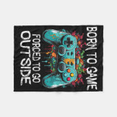 Grapjas Grappige Gaming Spreuk Jongens Kinderen Ti Fleece Deken (Voorkant (Horizontaal))