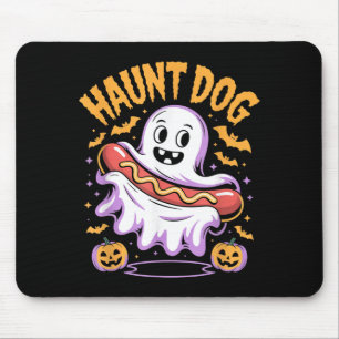 Grapjas Hond Grappige Geest Hotdog Halloween Muismat