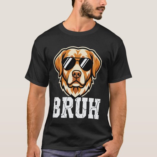Grapjas Hond Meme Grappige Labrador Retriever T-shirt (Voorkant)