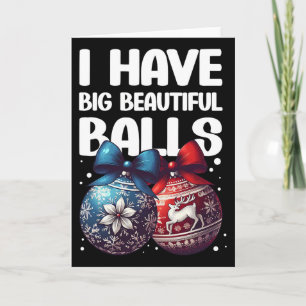 Grapjas Kerstmis Ik Heb Grote Mooie Kerstmis Voor Kaart