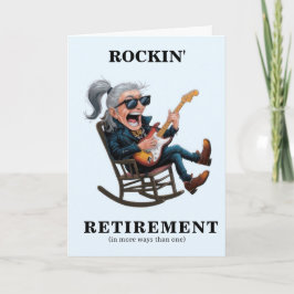 Grapjas Pensionering Kaart