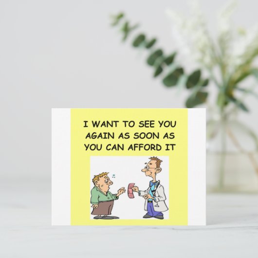 grapje bij ARTS Briefkaart (Staand voorkant)