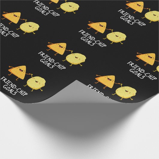 Grapje Chip Pun Dark BG Cadeaupapier (Hoek)
