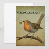 Grapje dank je kaart (Voorkant / Achterkant)