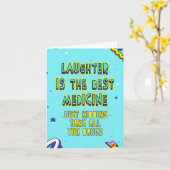 Grapje, neem alle medicijnen, geef ze in msg uit kaart (Gele Bloem)