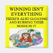 grapje over dubbele brug en gamespelers magneet (Voorkant)