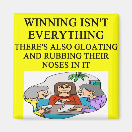 grapje over dubbele brug en gamespelers magneet (Voorkant)