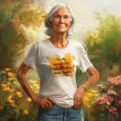 Grapje over je eigen lichaam op een Abstracte acht T-shirt