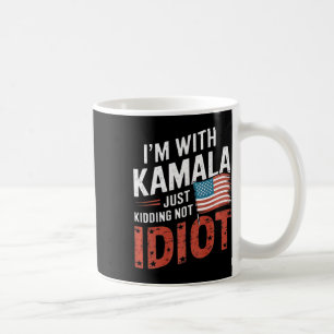 Grapje van niet idioot Anti Kamala Harris Shirt El Koffiemok
