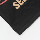 Grapjes over afwezigheid op kantoor Sarcasme Humor Fleece Deken (Hoek)
