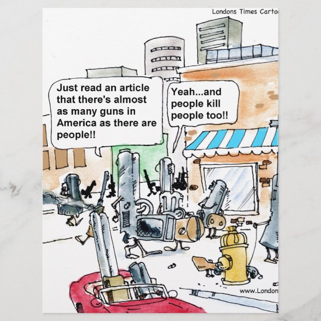 Grapjes over wapens - leuke cadeaus, T-shirts & ka (Voorkant)