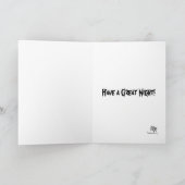 Grapjyke Halloween Kaart (Binnen)