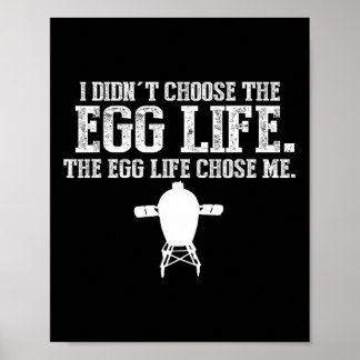Grapny Big Green Bbq Pit Egg Smoker Pitmaster Gift Poster