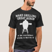 Grapny Big Green Bbq Pit Egg Smoker Pitmaster Gift T-shirt (Voorkant)