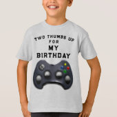 Grapny Birthday Video Gamer T-shirt (Voorkant)