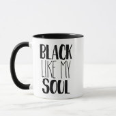 Grapny Black als mijn sol Coffee Mok (Links)