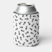 Grapny Black Ants Pattern Blikjeskoeler (Blikje Achterkant)