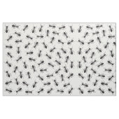 Grapny Black Ants Pattern Stof (Fat Quarter)