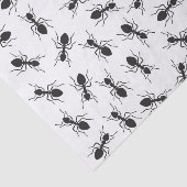 Grapny Black Ants Pattern Tissuepapier (Detail)