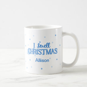 Grapny Blue I Smell Kerstmis Koffiemok