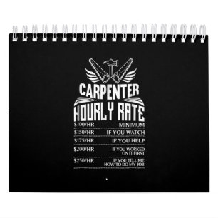 Grapny Carpenter Woodworking Great Gift Pap Kalender