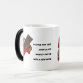 Grapny chocolade quote magische mok (Voorkant links)