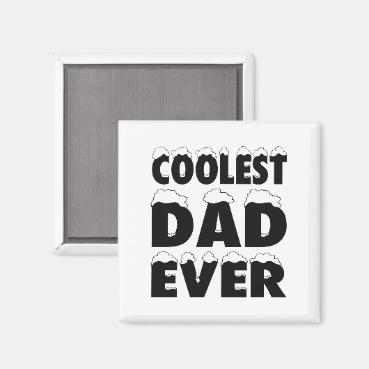 Grapny Coudest Pap Ever Vaderdag | Magneet (Voorkant / Achterkant)