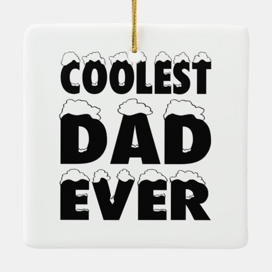 Grapny Coudest Pap Ever Vaderdag | ORNAMENT (Achterkant)