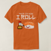 Grapny Cute Sushi is hoe ik rol Soy Sauce Anim T-shirt (Design voorkant)