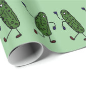 Grapny Dansende Pickles Art Cadeaupapier (Rol Hoek)
